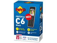 Das neue Komforttelefon für die FRITZ!Box in schwarz.  Art_Nr:500013401300