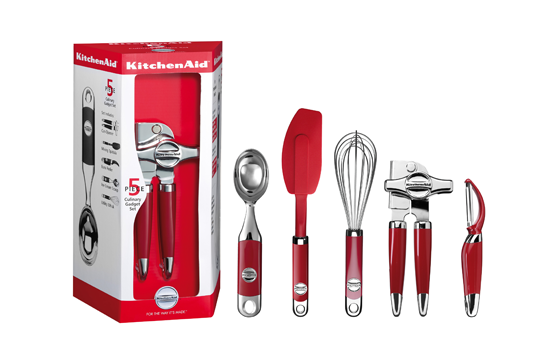 Prmie: Kchenzubehr 5tlg. KitchenAid 